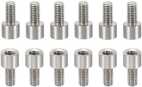 Afstandhouders & Steunstukken | 12 Stuks M3 Standoffs, M3 4+6Mm Spacer Standoffs Stalen Draad Standoffs Schroeven Kit 3Mm ID 5Mm OD Metrische Mannelijke Vrouwelijke Draad Adapters Voor Circuitbord PCB RC Drones Moederbord Afstandhouders & Steunstukken Afstandhouders & Steunstukken