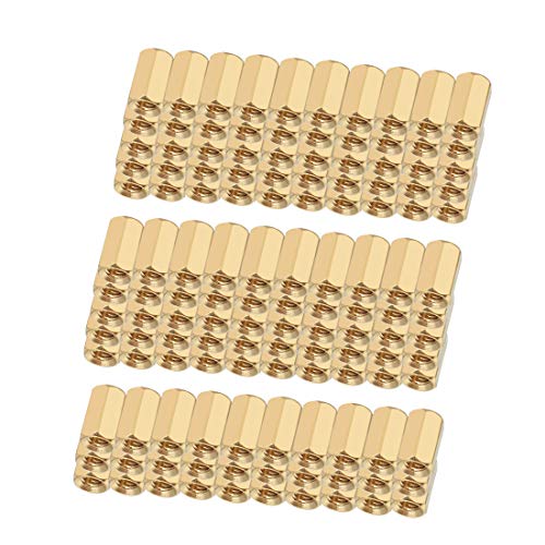 Afstandhouders & Steunstukken | 130 Stuks Messing Rechte PCB Pilaar Vrouwelijke Draad Hex Standoff Spacer M3X5X8Mm Afstandhouders & Steunstukken Afstandhouders & Steunstukken