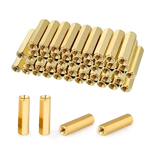 Afstandhouders & Steunstukken | 1Pcs M3X 12Mm Vrouwelijke Messing Draad Hex Standoff Spacer Schroeven Draadpilaar PCB Moederbord Assortiment Kit Voor Doe-Het-Zelf Computerbouw, Circuitbord Afstandhouders & Steunstukken Afstandhouders & Steunstukken