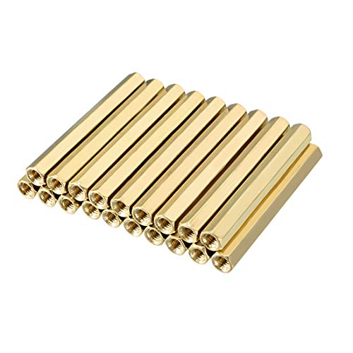 Afstandhouders & Steunstukken | 20 Stuks Messing Rechte PCB Pilaren Vrouwelijke Draad Hex Standoffs Spacer M3X5X40Mm Afstandhouders & Steunstukken Afstandhouders & Steunstukken