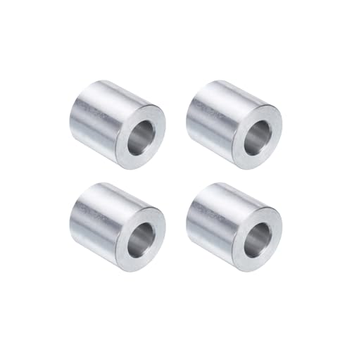 Afstandhouders & Steunstukken | 4 Stuks Aluminium Spacer 1/2″ Bore X 1″ Od X 1″ Lengte Schroef Standoff Bushing Effen Afwerking Ronde Metalen Spacer Voor 1/2 Id Schroeven Bouten En Stangen Afstandhouders & Steunstukken Afstandhouders & Steunstukken