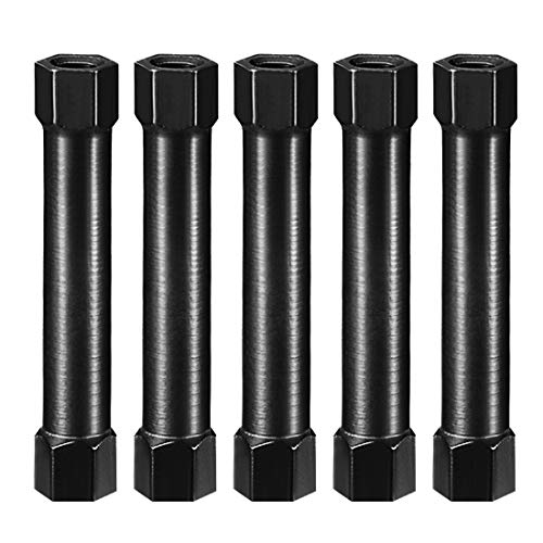 Afstandhouders & Steunstukken | Hex Aluminium Standoff Spacer Kolom M3X45Mm, Voor RC Vliegtuig, FPV Quadcopter, CNC, Zwart, 5 Stuks Afstandhouders & Steunstukken Afstandhouders & Steunstukken