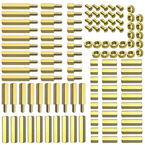 Afstandhouders & Steunstukken | M3 Mannen Vrouwen Hex Spacer Standoff Schroef Moer Draad Pilaren PCB Moederbord Spacer Assortiment Kit Afstandhouders & Steunstukken Afstandhouders & Steunstukken