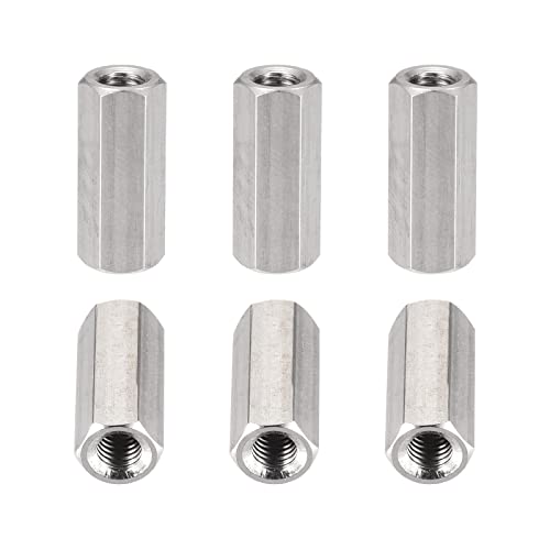 Afstandhouders & Steunstukken | M5X20Mm(Dxl) – Hex Standoff Spacer Moeren – 6-Pack – Geschikt Voor Elektronische Machines – RVS Vrouwelijke Koppeling Schroeven – Zilver Afstandhouders & Steunstukken Afstandhouders & Steunstukken