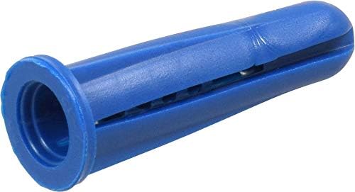 Ankers | De Groep 370342 Blauwe Conische Plastic Anker, 10-12 X 1-Inch, 100-Pack Ankers Ankers