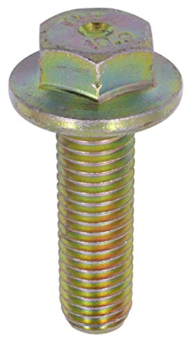 Bouten | U-Turn – M12-1.75 X 4 Mm Zeskantflensbout Din 6921 1.9 Zink Geel (5 Stuks) Bevestigingsmiddelen Bouten