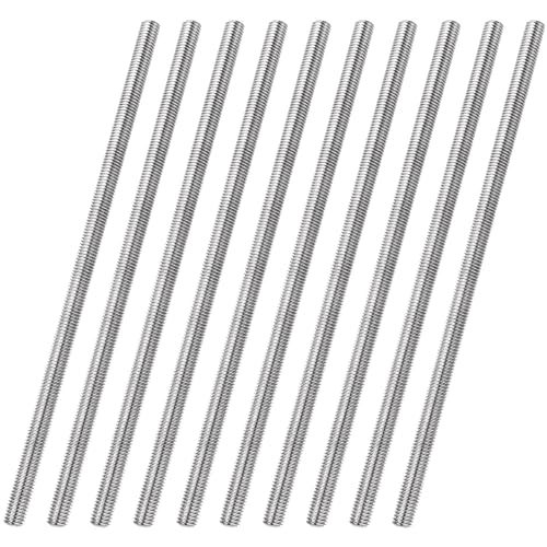 Draadstangen & Bouten | 1 Pack 34 RVS Volledig Gewelfde Stangen, M1-1.5 Gewelfde Stangen, 25Mm Lengte, Rechtsdraaiende Gewrichten, Geschikt Voor Ankerbouten, Klemmen, Hangers, U-bouten (2/5″ X 1″) Bevestigingsmiddelen Draadstangen & Bouten