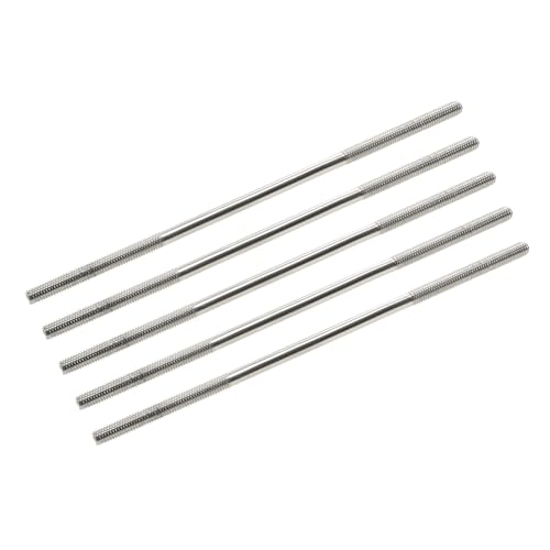 Draadstangen & Bouten | M6X180Mm 304 RVS Dubbel Eind Draad Stud Schroef Bout 5 Stuks Bevestigingsmiddelen Draadstangen & Bouten