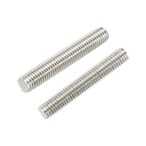 Draadstangen & Bouten | Volledig Gewonden Stang M8X40Mm 20 Stuks 304 RVS Rechtdraad Stang Met 20 Stuks M8X50Mm Gewonden Stud Bevestigingsmiddelen Draadstangen & Bouten