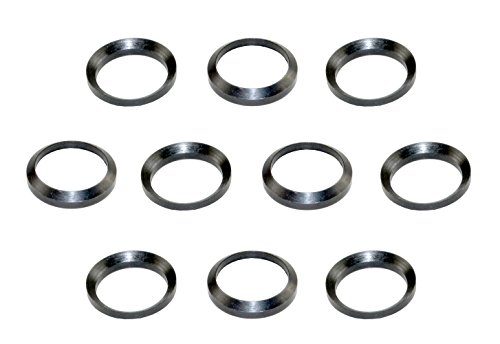 Hardware Wasmachines | 10-Pack van 3/4″ Crush Washers met Zwarte Oxide Afwerking Bevestigingsmiddelen Hardware Wasmachines