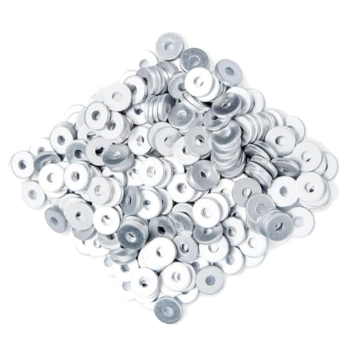 Hardware Wasmachines | Aluminium Backup Popnagel Washers Voor 3/16″ Diameter Popnagels, Aluminium Back Up Washer, 255 Stuks Bevestigingsmiddelen Hardware Wasmachines