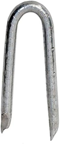 Krammen | Bevestigingsmiddelen Lb 1,5″ Gegalvaniseerde Hekstaple (461299) Bevestigingsmiddelen Krammen