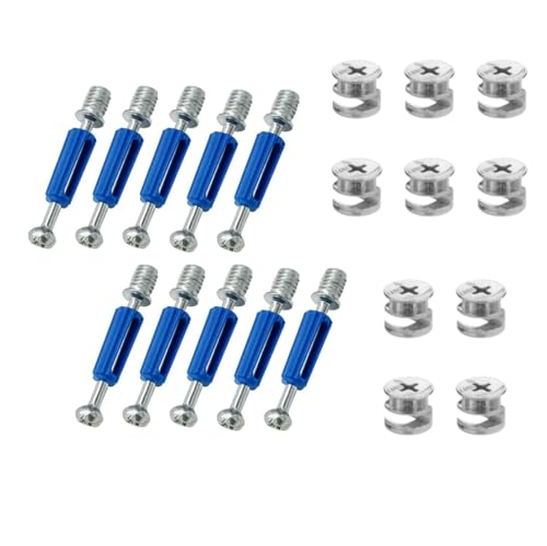 Moer- en Boutenset Assortimenten | 2 Stuks Camlocks Voor Meubels Eccentrische Wielen, 15 X 13 Mm Meubel Camlock Bevestigingsmiddelen Compatibel Met Ikea Hardware Onderdelen, Reparatie Reserveonderdelen Moer & Bout Assortiment Sets (15X13Camset), Bevestigingsmiddelen Bevestigingsmiddelen Moer- en Boutenset Assortimenten