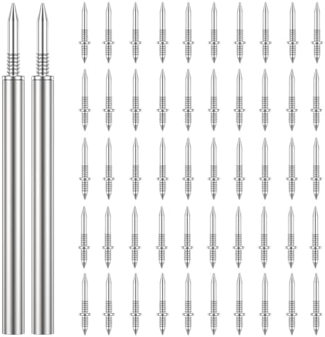 Nagels | 1Pcs Dubbelkop Skirting Draad Naadloze Spijker, Massief Houten Plinten Dubbelkop Hardware Spijkers, Plintenlijn Zonder Merken Spijker, Onzichtbare Beveiligingsschroeven Met Specifieke Huls Tool Bevestigingsmiddelen Nagels