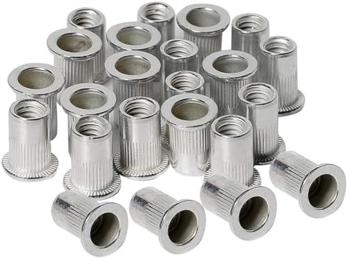 Noten | 12 stuks 1/4-2 Aluminium RIVNUTS Draad Inserts Rivnuts Nutsert 1/4-2UNC Bevestigingsmiddelen Noten