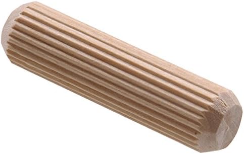 Pinnen | 5328 Groef Dowel Pin, 1/2 bij 2-Inch, 1-Pack Bevestigingsmiddelen Pinnen