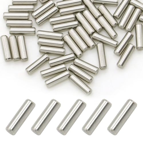 Pinnen | 6 Stuks RVS Dowel Pin, Plank Dowel Pin Hardware Steunpinnen Voor Plankvervangingsaccessoires (M3 X 1Mm) Bevestigingsmiddelen Pinnen