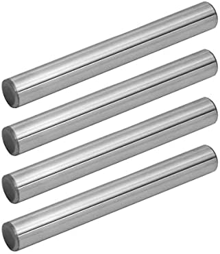 Pinnen | 71145 Verstevigde Stalen Dowel Pins 3/8-Inch, Hittebehandeld en Nauwkeurig Vervormd voor Nauwkeurige Uitlijning, Legeringstaal, 4-Pack, Zilver, 3/8″ X 3″ Pins Bevestigingsmiddelen Pinnen