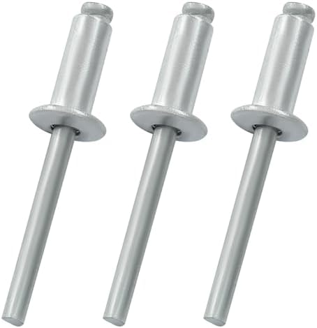 Rivetten | 1 Stuk 1/4″ X 3/4″ Aluminium Blinde Popnagels Met Koepelkop Voor Het Installeren Van Accessoires, Zilver Bevestigingsmiddelen Rivetten