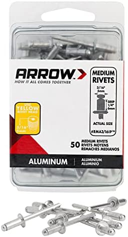 Rivetten | Bevestigingsmiddelen Rma3/16Ip Medium Aluminium 3/16-Inch Popnagels, 50-Pack Bevestigingsmiddelen Rivetten