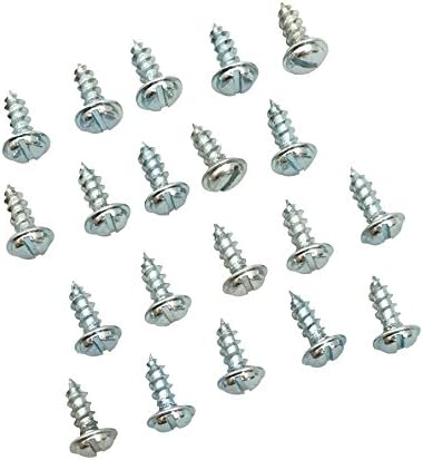 Schroeven | Zp1 Schroeven en Clips voor Meubel Herbekleding, Zilver, 20 Stuks Bevestigingsmiddelen Schroeven