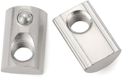 T-Nuten | 2 Stuks 1/4-2(M6) Stalen Roll-In T-Nut Voor 11 Series Aluminium Profielen Bevestigingsmiddelen T-Nuten