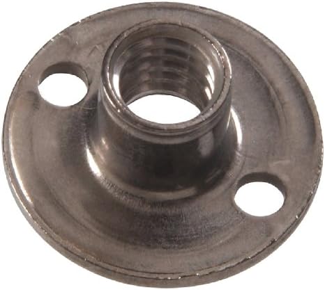 T-Nuten | 4146 RVS Ronde Basis Tee Nut (3/8″-16 X 7/16″ X 3/4″), Roestvrij Staal Bevestigingsmiddelen T-Nuten