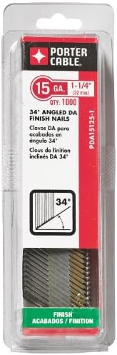 Nagels | Pda15125-1 1-1/4-Inch, 15 Gauge Afwerkingsspijkers (1000-Pack) Bevestigingsmiddelen Nagels